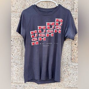 Vintage RUSH Hold Your Fire 1988 Tour T-shirt – Medium